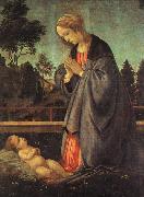 Filippino Lippi The Adoration of the Child Spain oil painting artist